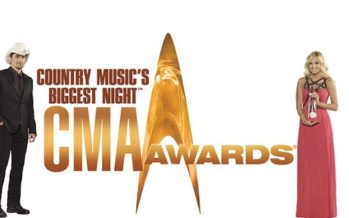 Brad Paisley en Carrie Underwood presenteren CMA Awards 2015
