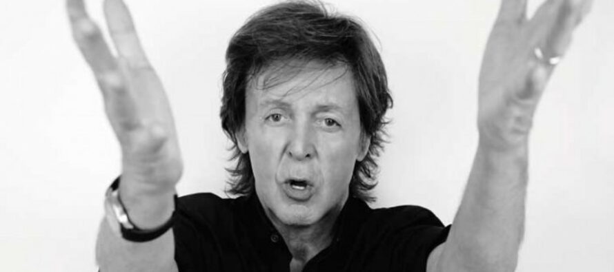 Paul McCartney in 2020 naar het Goffertpark