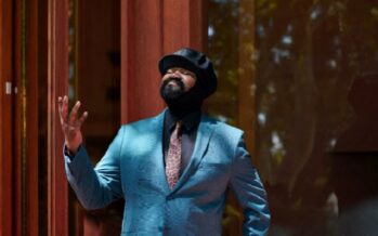 Gregory Porter zingt tijdens lancering Marsmissie