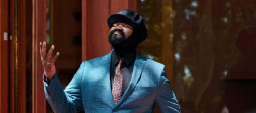 Gregory Porter zingt tijdens lancering Marsmissie