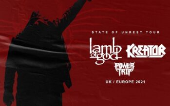 Lamb of God samen met Kreator naar 013