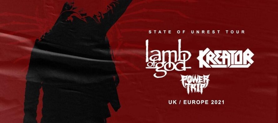 Lamb of God samen met Kreator naar 013